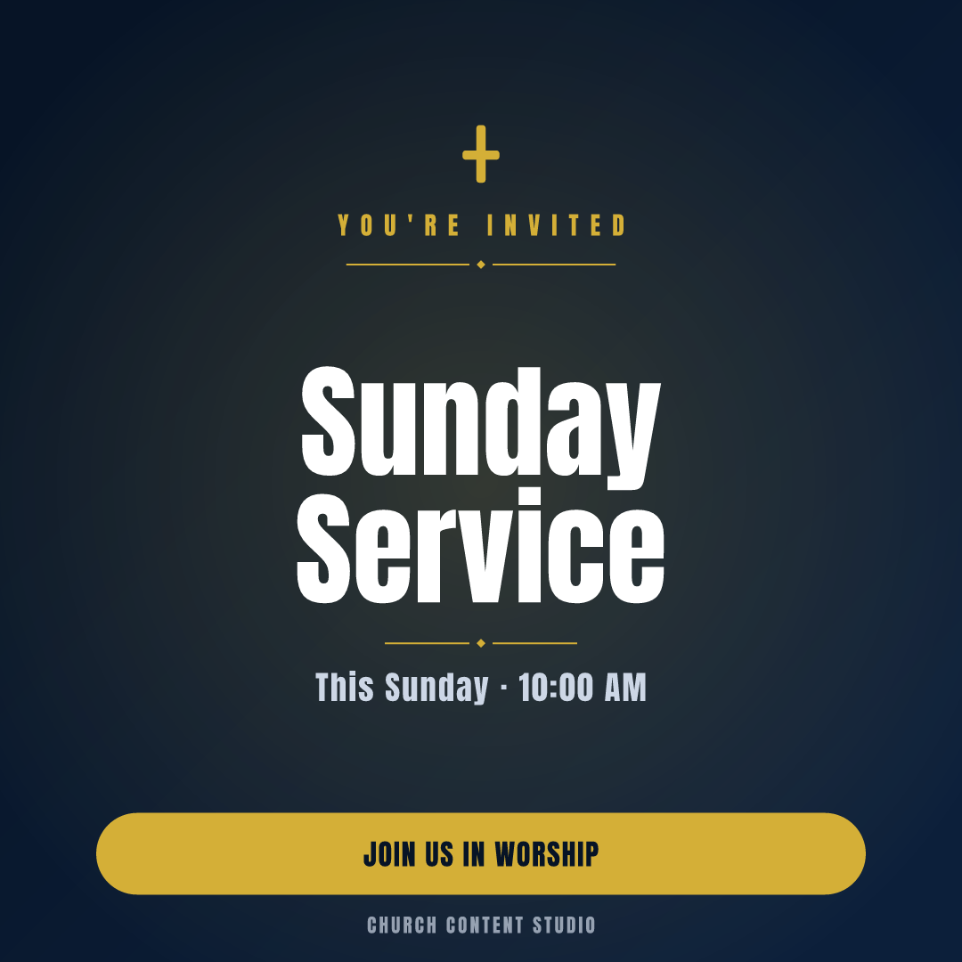 Sunday Service Instagram Square