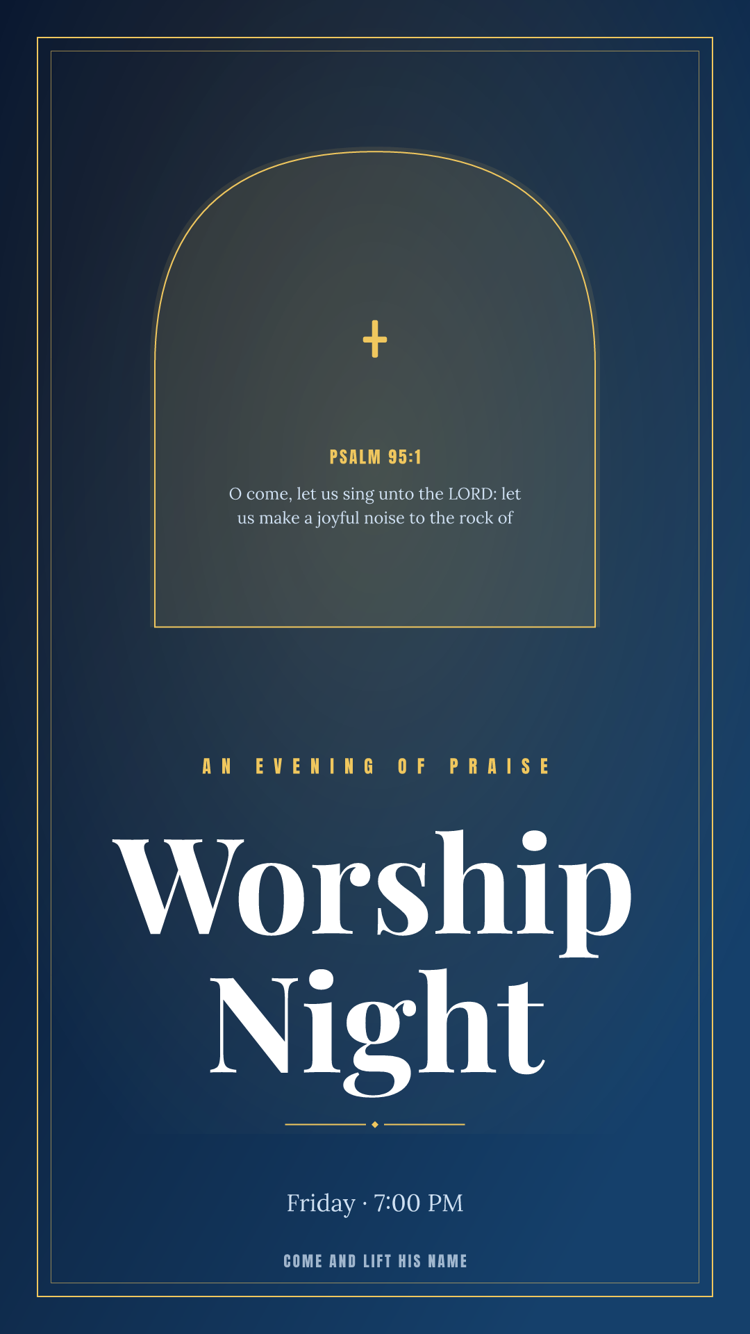 Worship Night Story